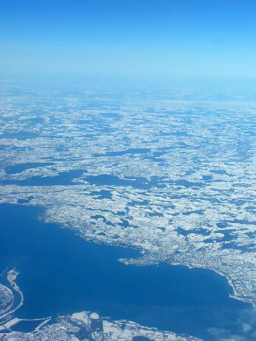 Aerial View Of The Eastern Part Of Lake Constance 18.02.2009 12 40 01