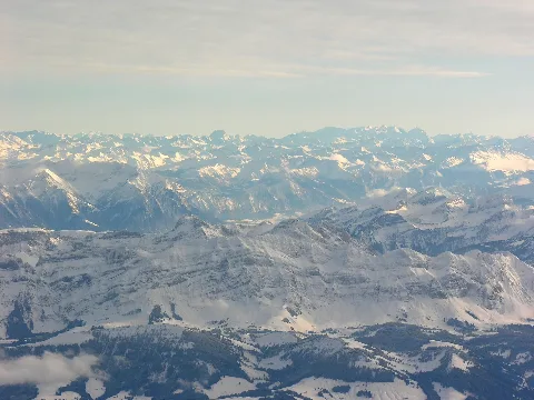 Aerial View Overhead Oberbüren At 3400 M Asl 23.11.2008 13 54 36