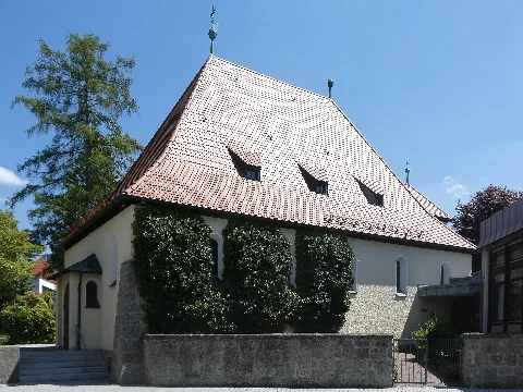 Aichach, Paul Gerhardt Kirche V Nw, 1
