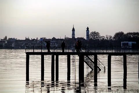 Aichwald Blick Auf Die Insel Panoramio