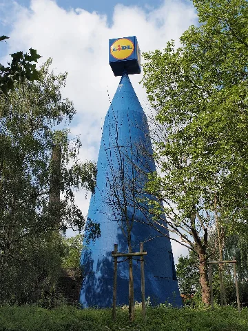 Air Raid Shelter Tower In Herne