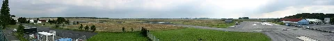 Airfield Mainz Finthen Partial Panorama