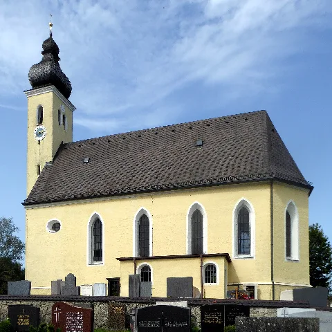 Aising, Stephanskirche Von Süden, 3