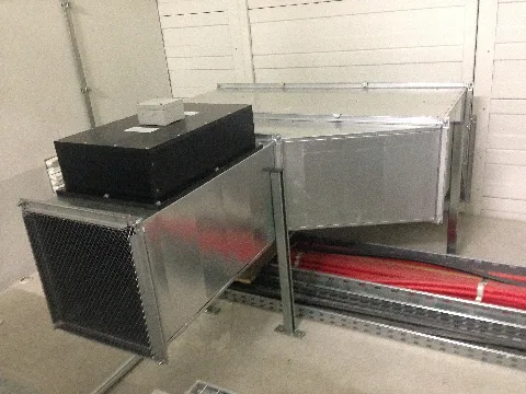 Aktiver Schalldämpferfürlüftungskanäle
