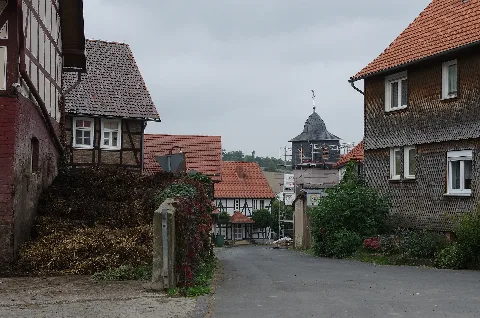 Albertshausen Straße Kirche