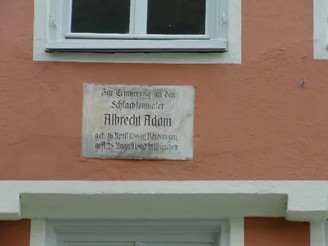 Albrecht Adam Haus Nördlingen Panoramio