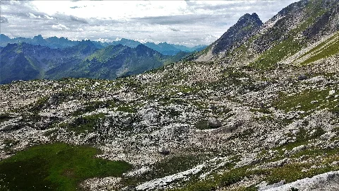 Allgäuer Hochalpen Laufbichlsee Blick Nach Südwesten