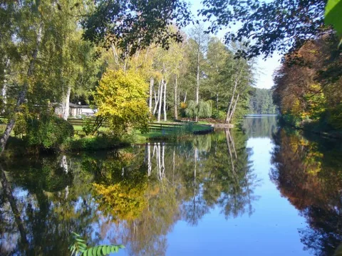 Alt Buchhorst Verbindung An Der Seenkette (Lake Chain Connection) Geo.hlipp.de 43348