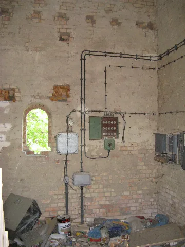 Alt Quitzenow Wasserturm Blick Durchs Fenster 2009 08 20 103
