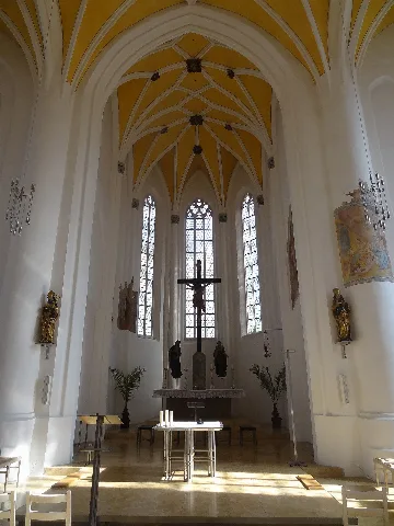 Alt St. Nikola Landshut Altarraum