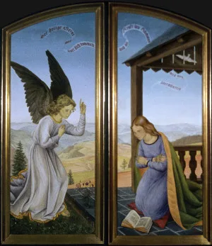 Altarbild (Liselotte Schramm Heckmann) Geschlossen
