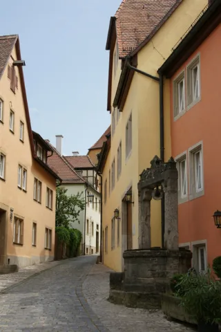 Alten Brunnen, Rothenburg (Old Well, Rothenburg) Geo En.hlipp.de 13126
