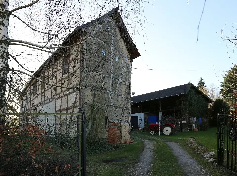 Altenberger Hof, Kardorf, Altenberger Gasse 79. Zugang Nordostseite