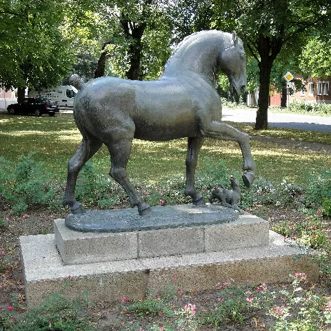 Altenweddingen Skulptur Pferd (2)
