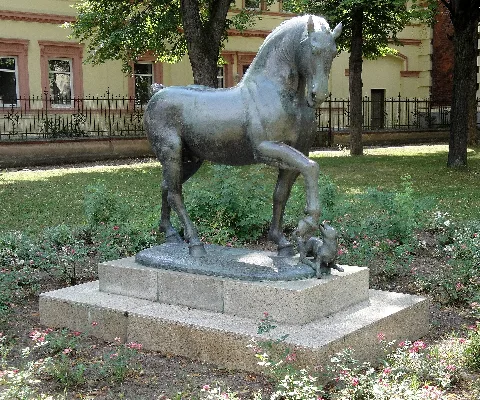 Altenweddingen Skulptur Pferd (3)