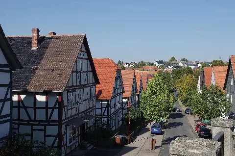 Altwildungen Fachwerkhäuser Schlossstraße