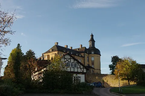 Altwildungen Schloss Friedrichstein Parkplatz