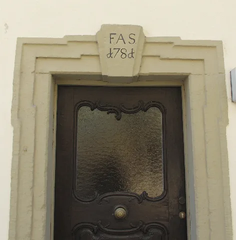 Am Spitalthor 6, Straubing Detail Tür