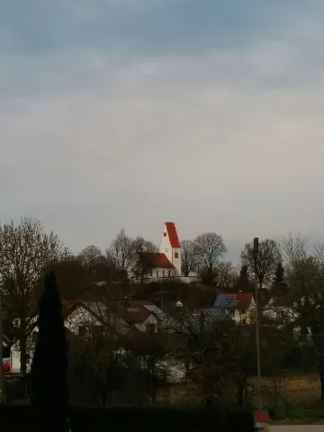 Ambach (Ehekirchen) Ansicht Pfarrkirche Sankt Martin