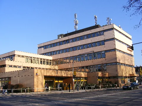 Amberg Neues Postgebäude Am Bahnhof