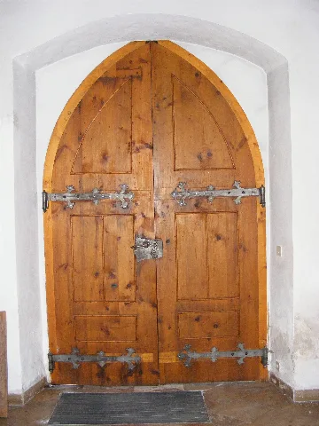 Amberg Spitalkirche, Tür