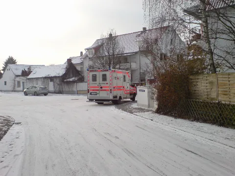 Ambulance In Erzhausen, Germany