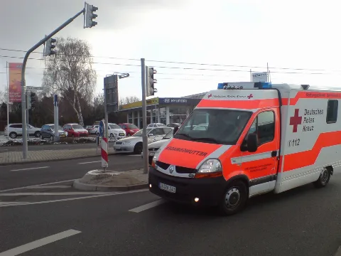 Ambulance Red Cross In Germany