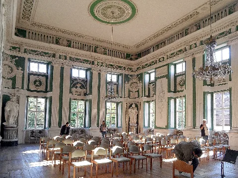 Amorbach Kloster Gruener Saal Gesamt Se 8074 201710