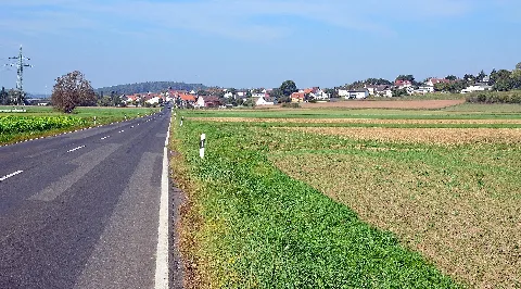 Anzefahr Aus Richtung Osten