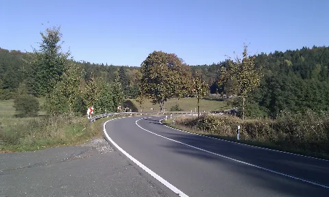 Applaus Kurve An Der B242 Panoramio