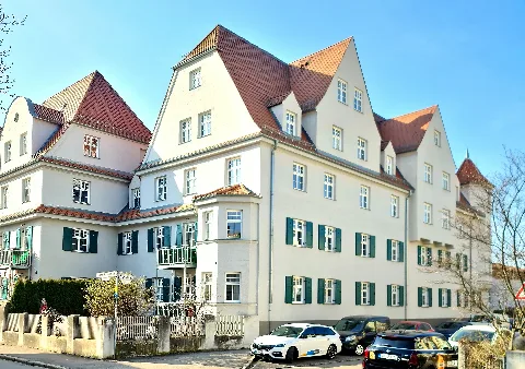 Arbeiter Wohnhäuser Leonhard Hausmann Straße Pfersee 2