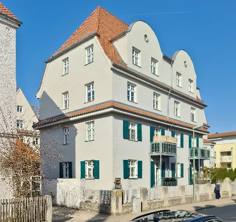 Arbeiter Wohnhäuser Leonhard Hausmann Straße Pfersee 3