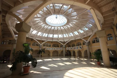 Atrium Des Deutschordenspitals In Friesach