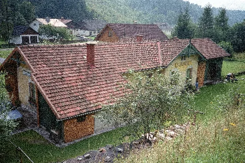 Au Seewiesen Bahnhof 19910915