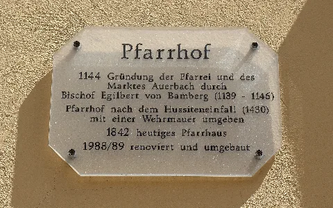 Auerbach In Der Oberpfalz Pfarrstraße 7 Detail 01