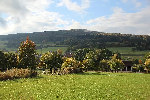 Auersberg Von Östlich Simmershausen