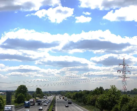 Auf Der Autobahnbrücke Panoramio