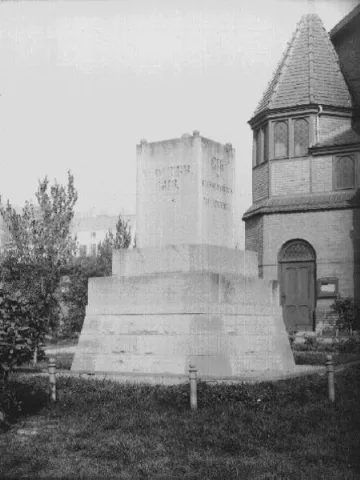 Auferstehungskirche (Leipzig) Kugeldenkmal
