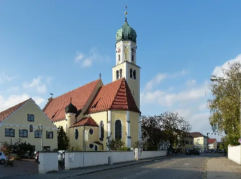 Augsburg Bürgermeister Widmeier Straße 10 Kirche Sankt Georg