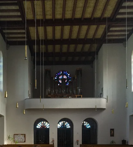Augsburg Oberhausen, St. Martin, Empore, Orgel 2019 10 (1)