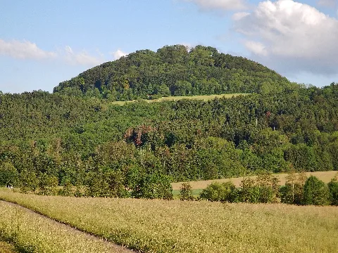 Ausblick Vom Fahrradweg Auf Der Ehemaligen Hohenstaufenbahn (1907 Erbaut, 1990 Zum Radweg Ausgebaut) Zum Hohenstauffen Panoramio