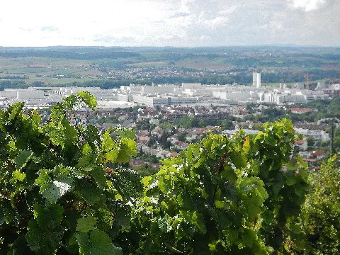 Ausblick Vom Scheuerberg Richtung Audi In Neckarsulm Panoramio