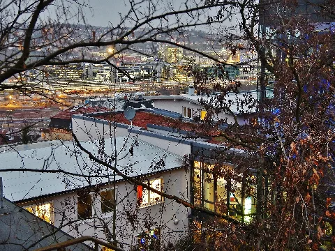Ausblick Von Der Djh Jugendherberge International In Stuttgart Panoramio