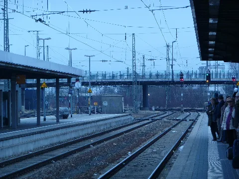 Ausfahrt Nach Regensburg (Landshut Hbf) Gleis 4
