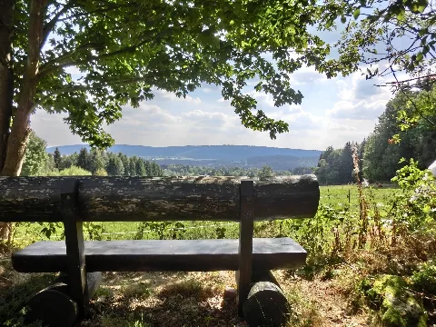 Aussichtsbank Auf Dem Fichtelberger Kalvarienberg Panoramio