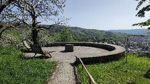 Aussichtspunkt Steinfelsen In Grunbach 2024 04 11