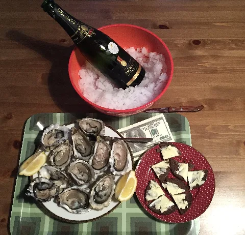 Austern Mit Sekt