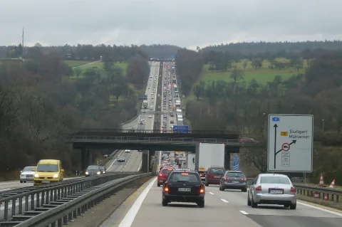 Autobahn 8 In Pforzheim