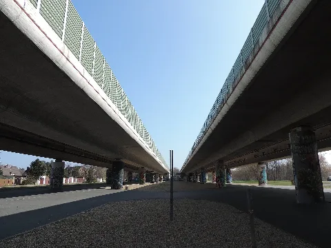 Autobahnbrücke Ludwigsfelde Zentrum Panoramio