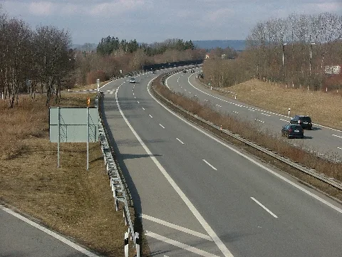 Autobrücke Über Die A7 Panoramio